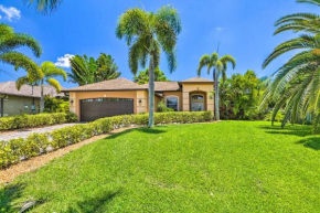 Tropical Cape Coral Retreat with Lanai and Pool!